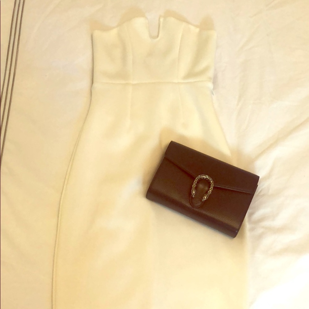 White NBD dress